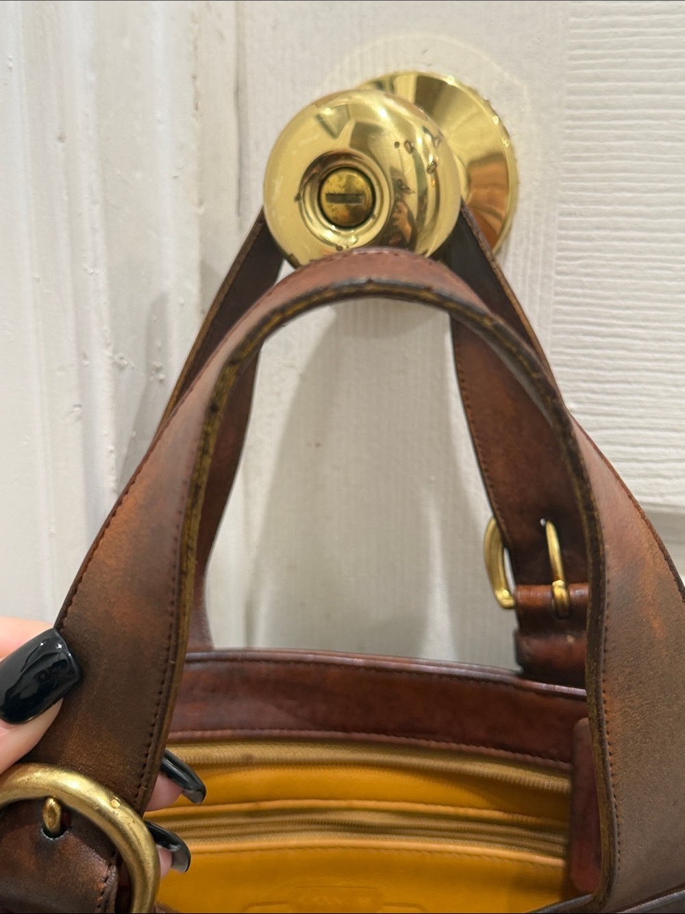 Vintage Coach Waverly Tote Bag 4133 - Picture 4 of 13